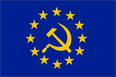 'EUSSR_flag',_combination_of_EU_flag_and_USSR_hammer_and_sickle